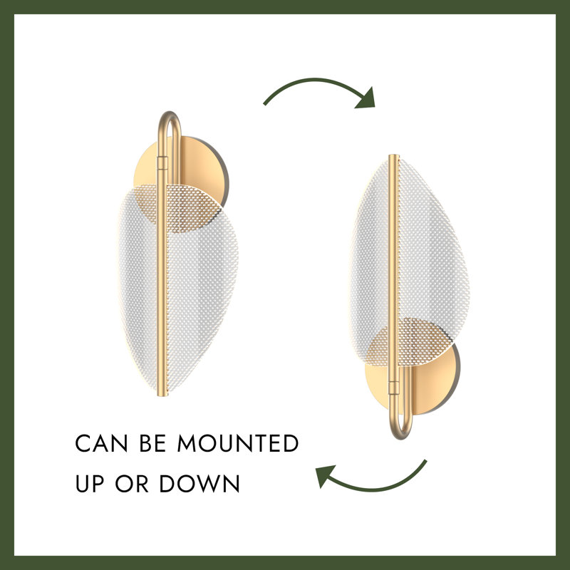 Flora 1 - Light LED Bath Sconce