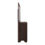 Commode 6 tiroirs avec miroir cacao foncé-1186070321