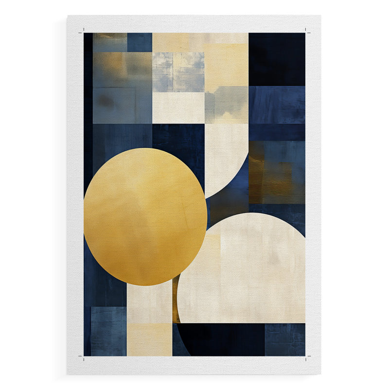 ABSTRACT Series DLX - Impression sur toile seulement - NON-CADRE, H 27 po x l 18 po