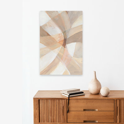 Abstract And Beige In Pieces II Art