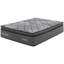 Grand lit de luxe 14 po avec mousse à mémoire de forme, bourre en mousse, housse de 380 g / m², couches compressées de taille compacte, roulé en douceur
