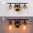  Balendran 2-Light Dimmable Vanity Light-Hammer Glass-270683541