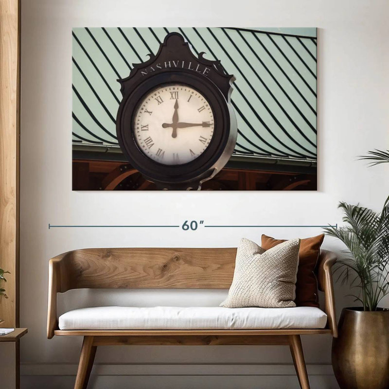 Horloge de rue Kerner Nashville, H 34 po x l 51 po