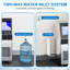 Machine à glaçons commerciale - production de glace rapide en 8 à 15 minutes, contrôle intelligent, double alimentation en eau, installation facile