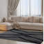 Tapis à motif abstrait gris Ralph-24782140
