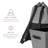 Heavy Duty Canvas Laundry Bag and Greyboard Laundry Hamper, Set of 2, by RGI Home