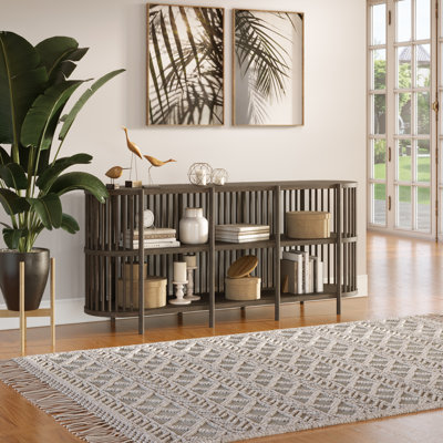 Charnock 72'' Wide Acacia Solid Wood