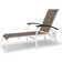 Askar Outdoor Rust-Resistant Metal Chaise Lounge