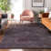 Premium Machine Washable Prisco Eggplant Rug