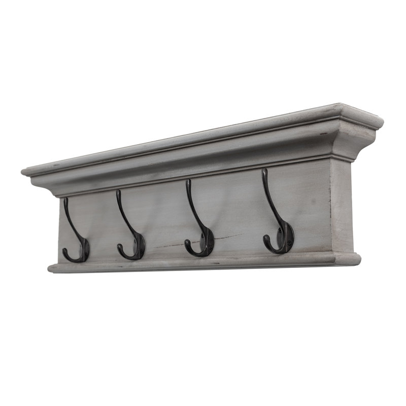 Portemanteaux mural 28 po, Gris brun