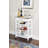 Macy Rolling Granite Kitchen Cart with Utility Drawer & Basket-22916603-128495253