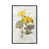 Toile avec cadre blanc