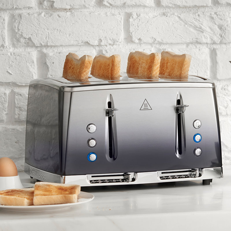 Russell Hobbs Eclipse 4 Slice Toaster, Midnight Blue