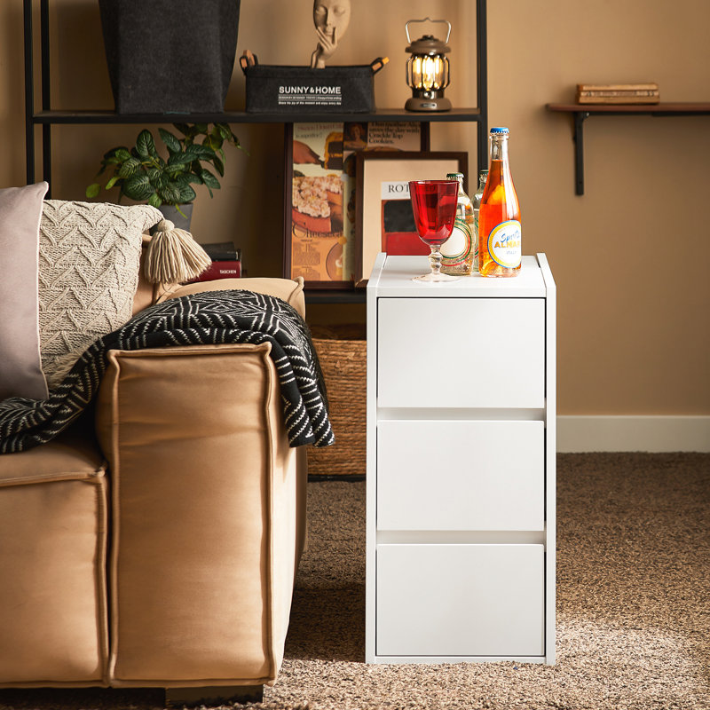 Bahid 68.5cm W Manufactured Wood Bedside Table