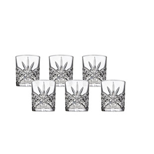 KooK Cortado Glass Set, Double Shot Glasses, For