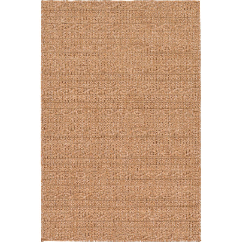 Tapis de véranda d'extérieur couleur bambou, Rectangle 2 pi 2 po x 3 pi