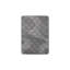 Grand matelas de 12 pouces avec unité de poche, mousse à mémoire de forme et noyau enveloppé de mousse, emballage compressé, couverture grise de 380 g / m², couches de luxe,