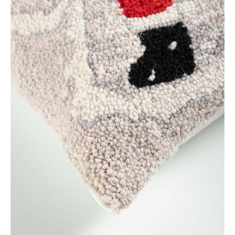 Wool Blend Throw Pillow