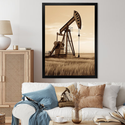 Impression sur toile, "Sépia"