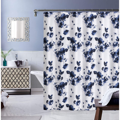 Aihran Floral Shower Curtain