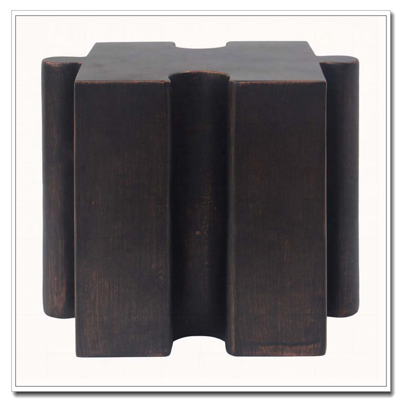 Table modulaire à rebord convexe MGO, tables d'appoint d'extérieur / d'intérieur, Cuivre