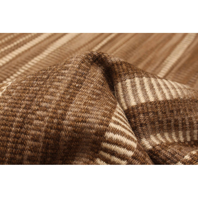 Boho kaki kilim 5 pi 11 po x 9 pi 2 po
