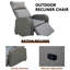 Essence Recliner Patio Chair With Cushion-127531712