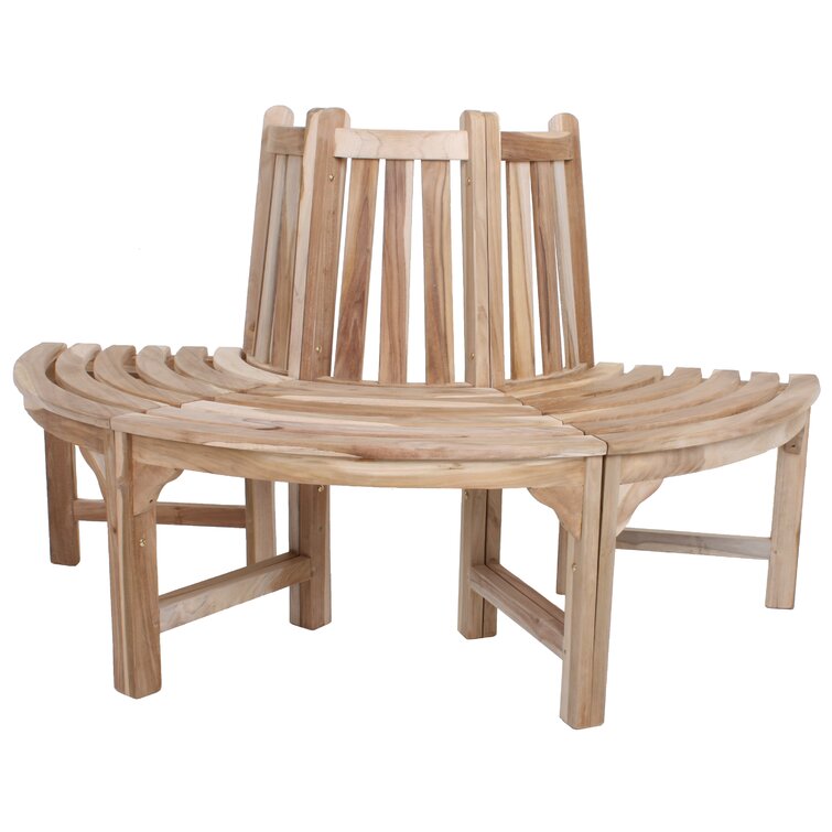 House of Hampton Teak Tree Seat & Reviews | Wayfair.co.uk