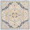 Tapis oriental beige / gris en laine / coton touffeté à la main Shenade