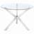 Isolde Chrome 41" Dining Table