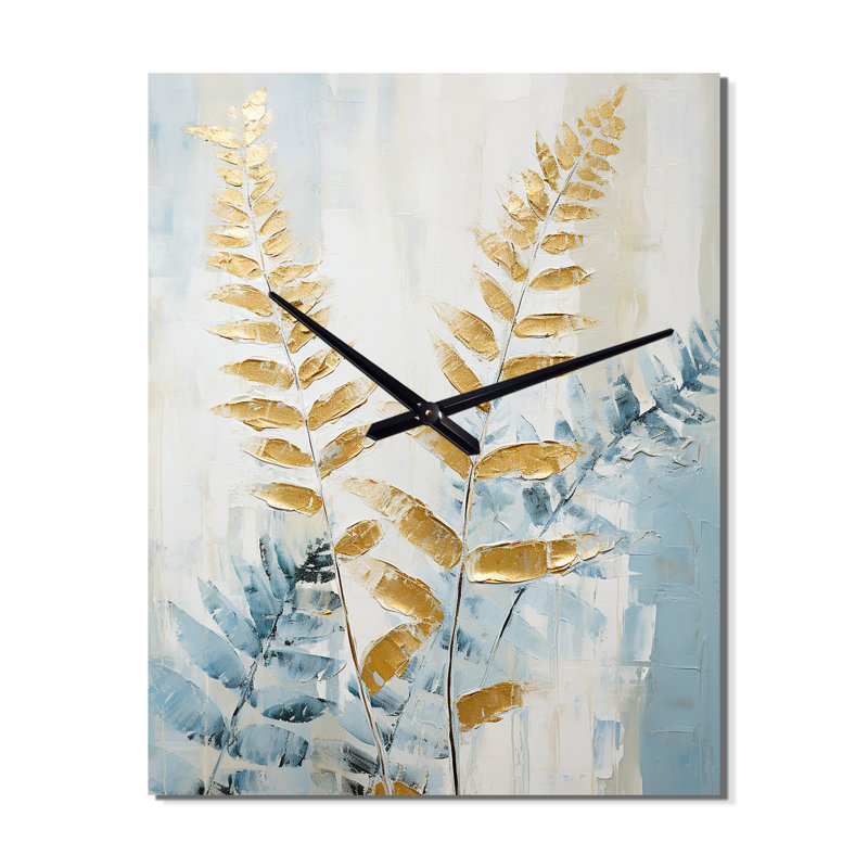 Hayka - Ferns Wall Clock Oversized, Large