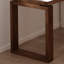 Bureau en coin en bois massif de couleur noyer en forme de L-872479656-872479652