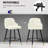 Swivel Velvet Upholstered Counter & Bar Stool-1750016710-1763769239