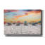 «Striped Beach Chairs, South Beach Miami 1» par Richard, art mural sur toile, 18 po x 12 po-315324765
