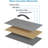 Rameek 14.6'' - 56.7'' Walk-In Set