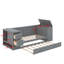 Twin Size Daybed With Trundle, Storage Arms And Charging Station-1988440502