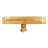 Brown Architectural 3-2/3 in. (93mm) Light Brown Cabinet Knob