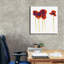 «Splash Garden 2 On White» par Shirley Novak, art mural sur toile-1972148577