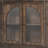 Cabinet With Storage For Living And Dining Room Entrance, Large Size, 2 Doors And 7 Drawers, Dark Brown-1032181386