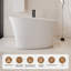 Baignoire autoportante Crestone