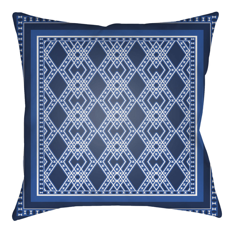  Indoor/Outdoor Throw Pillow, 20" H x 20" W x 4" D