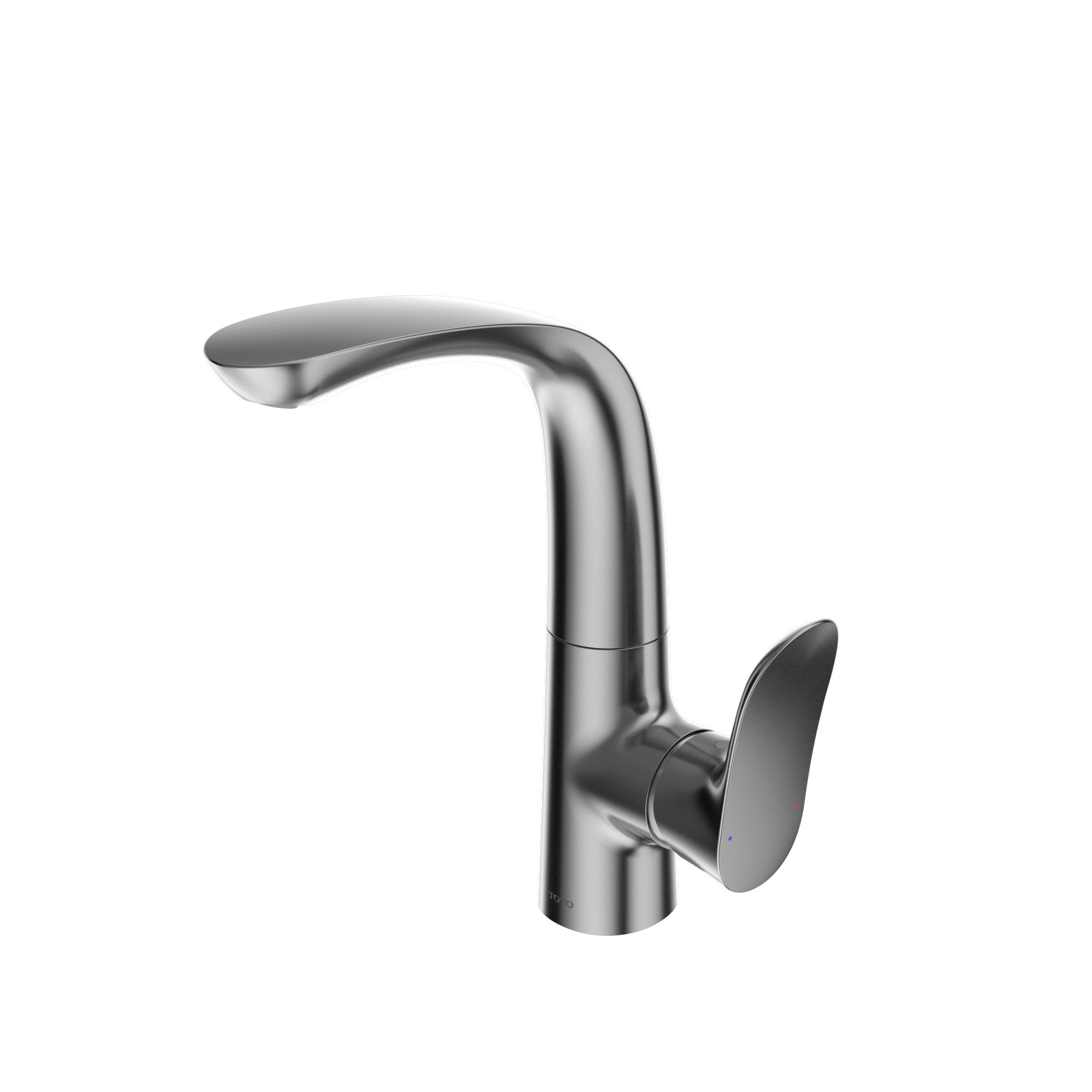 TOTO Single Hole Bathroom Faucet with Drain Assembly and Comfort 