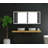 Navarette Solid Wood Flat Wall Mirror-826682485
