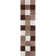 Myshaggy Collection Rugs Geometric Design in Brown