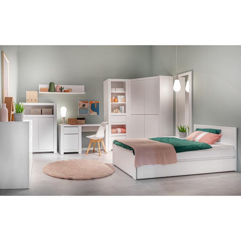 Matranga 2 Door Manufactured Wood Wardrobe