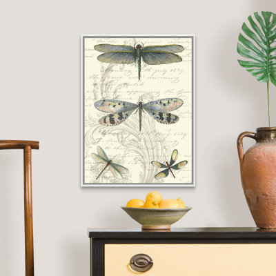«Dragonfly Delight II» par Studio Vision - reproduction d'art sur toile