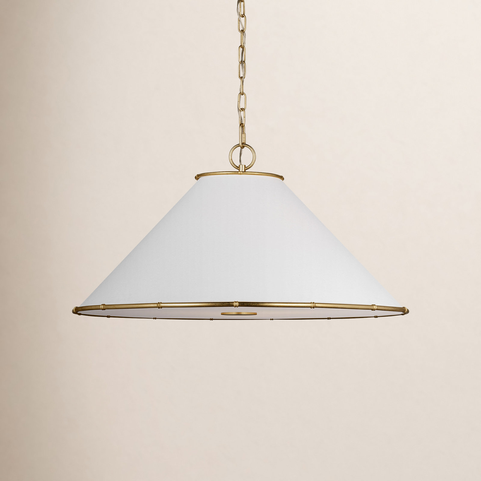 Dimmable 3-Light Pendant, Gild