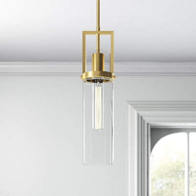 Great Smoky 1 - Light Single Drop Pendant Pendant