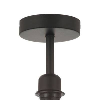Ceiling Light Fitting for Industrial Style Light Bulbs