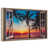 Floating Frame Natural Wood selected
